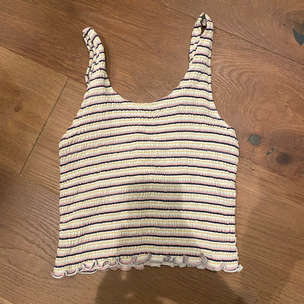 women’s striped colorful tank top
